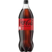 Refrigerantes: coca cola zero 1l - Coca-Cola Sem Açúcar garrafa 1l