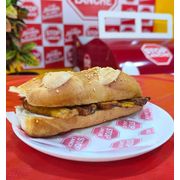 Sanduíche no Pão Francês: Pão C/ Banana+Embalagem (R$1,50) - Sanduíche no Pão Francês (Ingredientes: Banana, Manteiga, Pão)