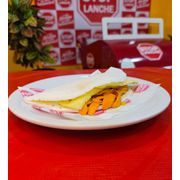 Stop Tapioca: Tapioca com Queijo e Tucumã+Embalagem (R$1,50) - Stop Tapioca (Ingredientes: Goma de tapioca, Queijo, Tucumã)