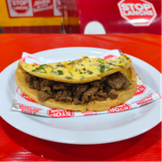 OMELETE: Omelete com Filé Mignon+Embalagem (R$1,50) - OMELETE (Ingredientes: Filé Mignon, Ovo)