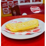 CREPIOCA: Crepioca Simples+Embalagem (R$1,50) - CREPIOCA (Ingredientes: Goma de tapioca, Ovo)