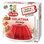 Mercearia: gelatina fritz frida morango - gelatina