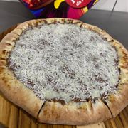 Doces: Prestigio - Pizza Grande (Ingredientes: Coco Ralado, Chocolate, Leite Condensado)