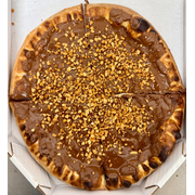 Pizzas Doces: Ferrero Supreme - Grande (Ingredientes: Amendoim triturado, Nutella original)