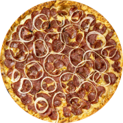 Zero Lactose: Calabresa (Zero Lactose) - Pizza Pequena (Ingredientes: Azeitona, Calabresa, Cebola, Molho Pomodoro, Muçarela Zero Lactose, Orégano)