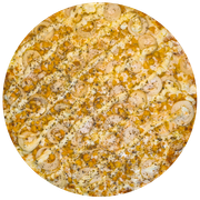 Tradicionais: Paulista - Pizza Família (Ingredientes: Milho, Palmito, Catupiry)
