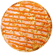 Tradicionais: Egípcia - Pizza Família (Ingredientes: Chester, Uva Passa, Cheddar)