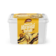 Pote 2L Especial: Pote 2L Especial Mousse de Maracujá - Sabor maracujá, mesclado com chocolate trufado.