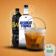 Copão de Kit: Balde Absolut Tradicional 1,8L)