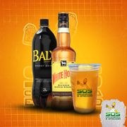 Copão de Kit: Copão White Horse + Baly + Gelo de Sabor)
