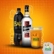 Copão de Kit: Copão Ninnoff + Baly + Gelo de Sabor)