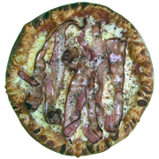 Queijos: BACON - Pizza Grande (Ingredientes: Bacon em fatias)