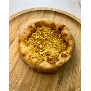 Esfihas Salgadas: Alho e Óleo - Esfiha (Ingredientes: Alho Frito, Parmesão Ralado)
