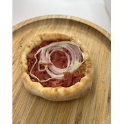 Esfihas Salgadas: Calabresa - Esfiha (Ingredientes: Calabresa, Cebola)