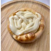 Esfihas Doces: Chocolate Branco - Esfiha (Ingredientes: Chocolate Branco)