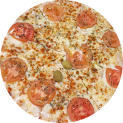 Promocionais: Mussarela - Pizza Grande (Ingredientes: Molho, Mussarela, Tomate)