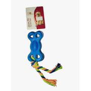 Acessórios e Brinquedos: PET WORKS MORDEDOR TPR OSSO 10CM C/ CORDA - Acessórios e Brinquedos