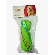 Acessórios e Brinquedos: PET WORKS OSSO TORCIDO VINIL CORES VARIADAS 14CM - Acessórios e Brinquedos