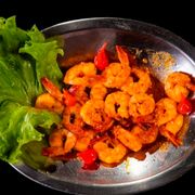 Frutos do Mar: Camarão Paulista (Grande) - Frutos do Mar P/ 1 Pessoa (Ingredientes: Óleo, Alho)