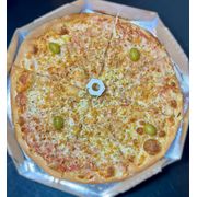 Tradicionais: Alho e Óleo - Pizza Grande (Ingredientes:  Parmesão Ralado, Alho Frito)