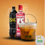 Copão de Kit: Balde Beefeater Pink 1,8L)