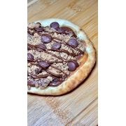 Doces: COOKIES - Esfiha (Ingredientes: Chocolate de avelã, Cookies, Gotas de Chocolate)