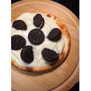 Doces: OREO 2 - Esfiha (Ingredientes: Biscoito Oreo, Chocolate Branco)