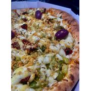 Especiais: ALHO PORÓ ESPECIAL - Pizza (Ingredientes: Alho Frito, Alho Poró, Azeitonas, Catupiry Original, Molho de tomate artesanal, Mussarela, Orégano, Parmesão, Tomate Seco)