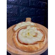 Salgadas: LOMBO C/ CATUPIRY - Esfiha (Ingredientes: Catupiry Original, Lombo)