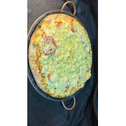 Quarta Sinistra: calabresa 2 - quarta maluca pizzas por 49,90 cada (Ingredientes: azeitonas, calabresa fatiada, cebola, mussarela, oregano, tomate)