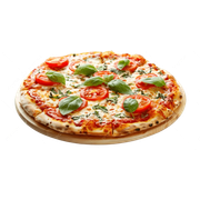 Salgadas: Marguerita - Pizza Gigante (Ingredientes: Azeitona, Manjericão, Molho de Tomate, Mussarela, Orégano, Parmesão, Tomate)
