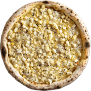 Salgadas: Palmito - Pizza Gigante (Ingredientes: Azeitona, Cebola, Molho de Tomate, Mussarela, Orégano, Palmito, Tomate)