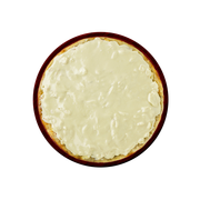 Doces: Chocolate Branco - Pizza Gigante (Ingredientes: Chocolate Branco, Creme de Leite)