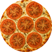 Queijos : Margherita - Pizza Grande (12 Fatias) (Ingredientes: Muçarela, Tomate, Manjericão, Parmesão)