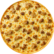 Carne: Picanha - Pizza Grande (12 Fatias) (Ingredientes: Picanha Fatiada, Muçarela)