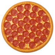 Especiais: Pepperoni - Pizza Média (Ingredientes: Molho de Tomate, Muçarela, Orégano, Pepperoni)