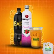 Copão de Kit: Copão Gin Eternity Morango + Baly)