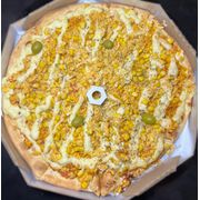 Tradicionais: Caipira - Pizza Grande (Ingredientes:  Catupiry,  Milho, Frango Desfiado)