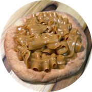 Esfihas Doces: Doce de Leite - Esfiha Doce (Ingredientes: Doce de Leite)