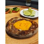 Esfihas Salgadas: Carne Com Cheddar - Esfiha Salgada (Ingredientes: Carne, Cheddar)