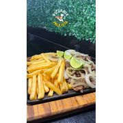 Porções: PORÇÃO DE FILÉ C/ BATATA FRITAS - Porção (Ingredientes: Porção)
