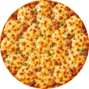 Legumes e Verduras: Siciliana - Pizza Grande (12 Fatias) (Ingredientes: Champignon, Bacon, Ervilha, Palmito, Catupiry, Muçarela)