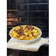 ACOMPANHAMENTOS: BATATA MÉDIA CHEDDAR E BACON - SANDUICHES SIMPLES (Ingredientes: BATATA ´MEDIA CHEDDAR BACON)