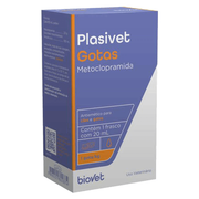 Medicamentos e Vermífugos: Plasivet Antiemético para cães e gatos - 20ml - Ajuda a prevenir e tratar náusea e vômito;Medicamento antiemético;Indicado para cães e gatos;Com rápida absorção;