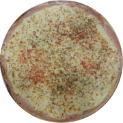 Especial: Mexicana - Pizza Grande (Ingredientes:  Azeitonas,  Orégano,  Palmito,  Peito de peru, Catupiry Original, Molho, Muçarela)