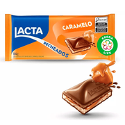 Chocolate: chocolate lacta caramelo - chocolate