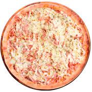 Tradicionais: Bauru - Pizza Grande (Ingredientes: Mussarela, Orégano, Presunto)