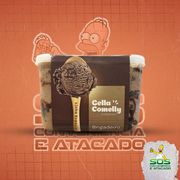 picolé & sorvetes: Sorvete 2L Especial -Brigadeiro)