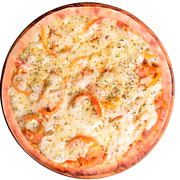 Tradicionais: Quatro Queijos Com Tomate - Pizza Grande (Ingredientes: Tomate)