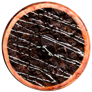 Especiais: Oreo - Pizza Grande (Ingredientes: Bolacha Oreo, Chocolate ao Leite, Mussarela)